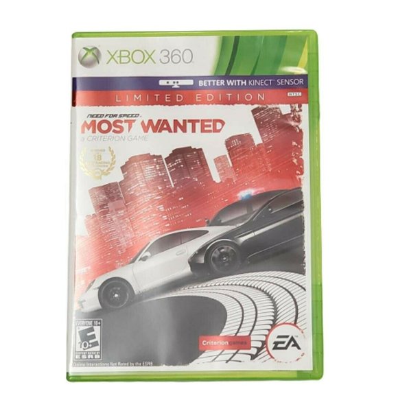 Xbox 360 Need for Speed Most Wanted Limited Edition Video Game 2012 - Picture 1 of 3